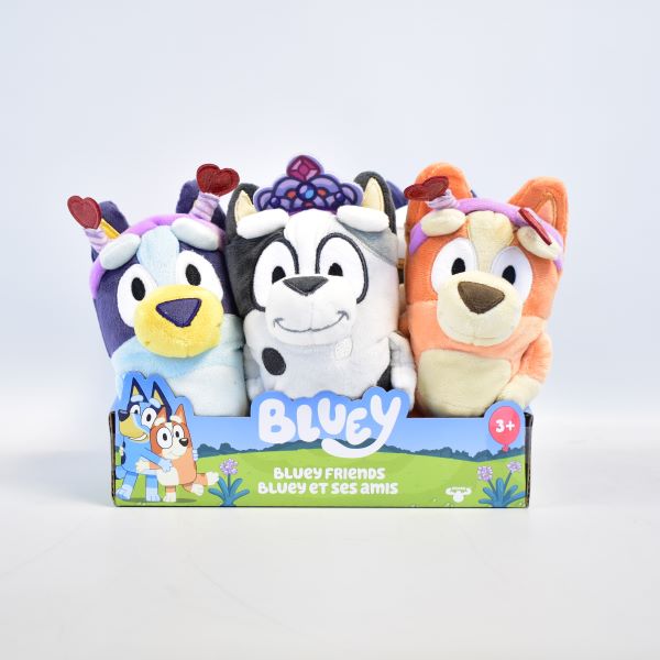(Mis 1) BLUEY Peluche 19cm – In espo da 9pz – 8ass..x9
